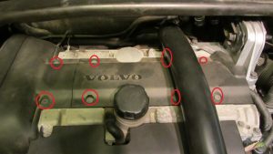 volvo remove ignition coils cover